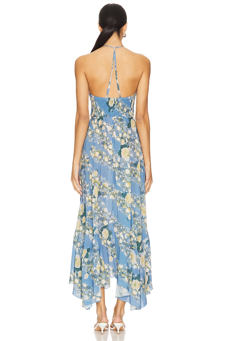 Heat Wave Printed Maxi Dress - luluinthesky