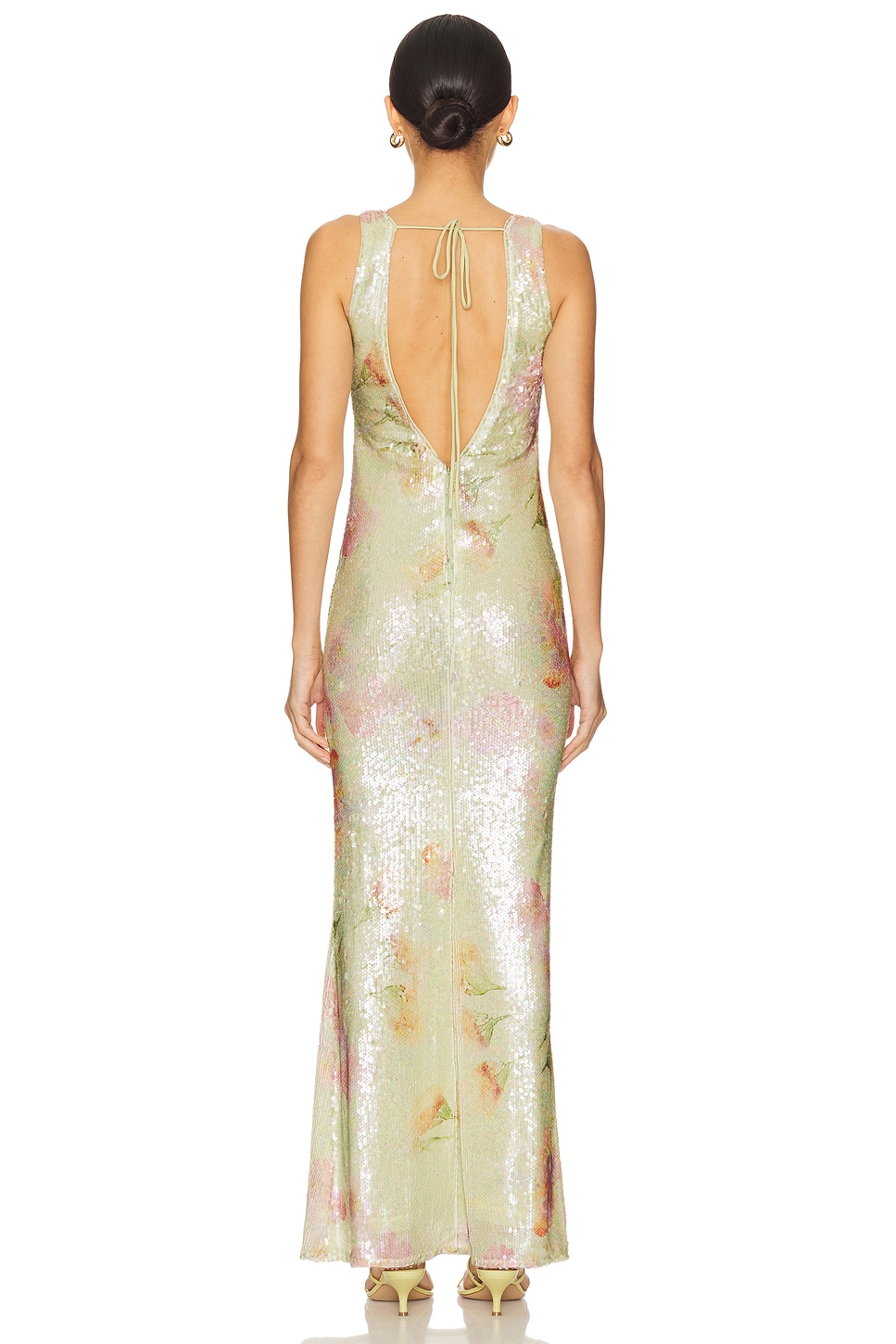 Eloda Sequin Midi Dress - luluinthesky