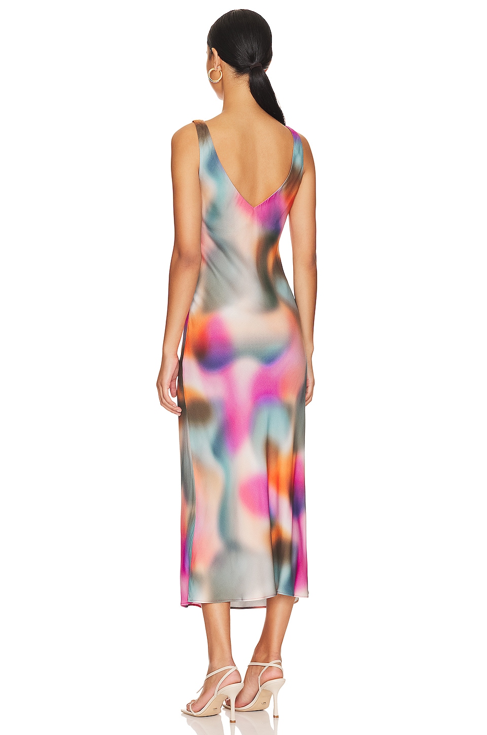 V Slip Dress - luluinthesky