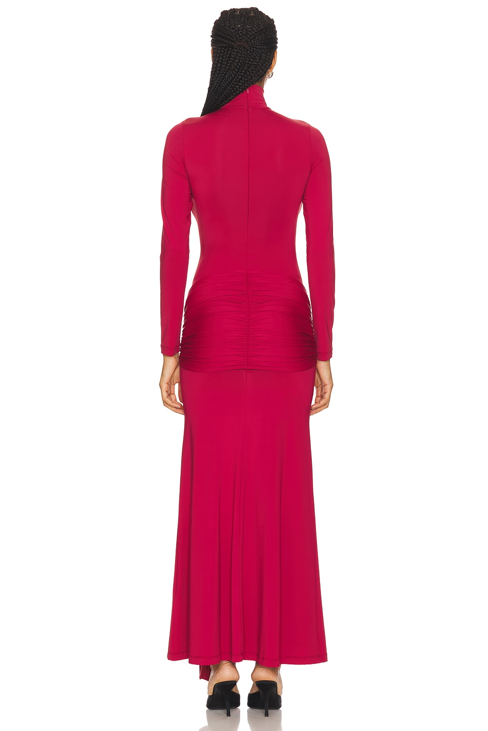 Alix Maxi Tie Front Dress - luluinthesky