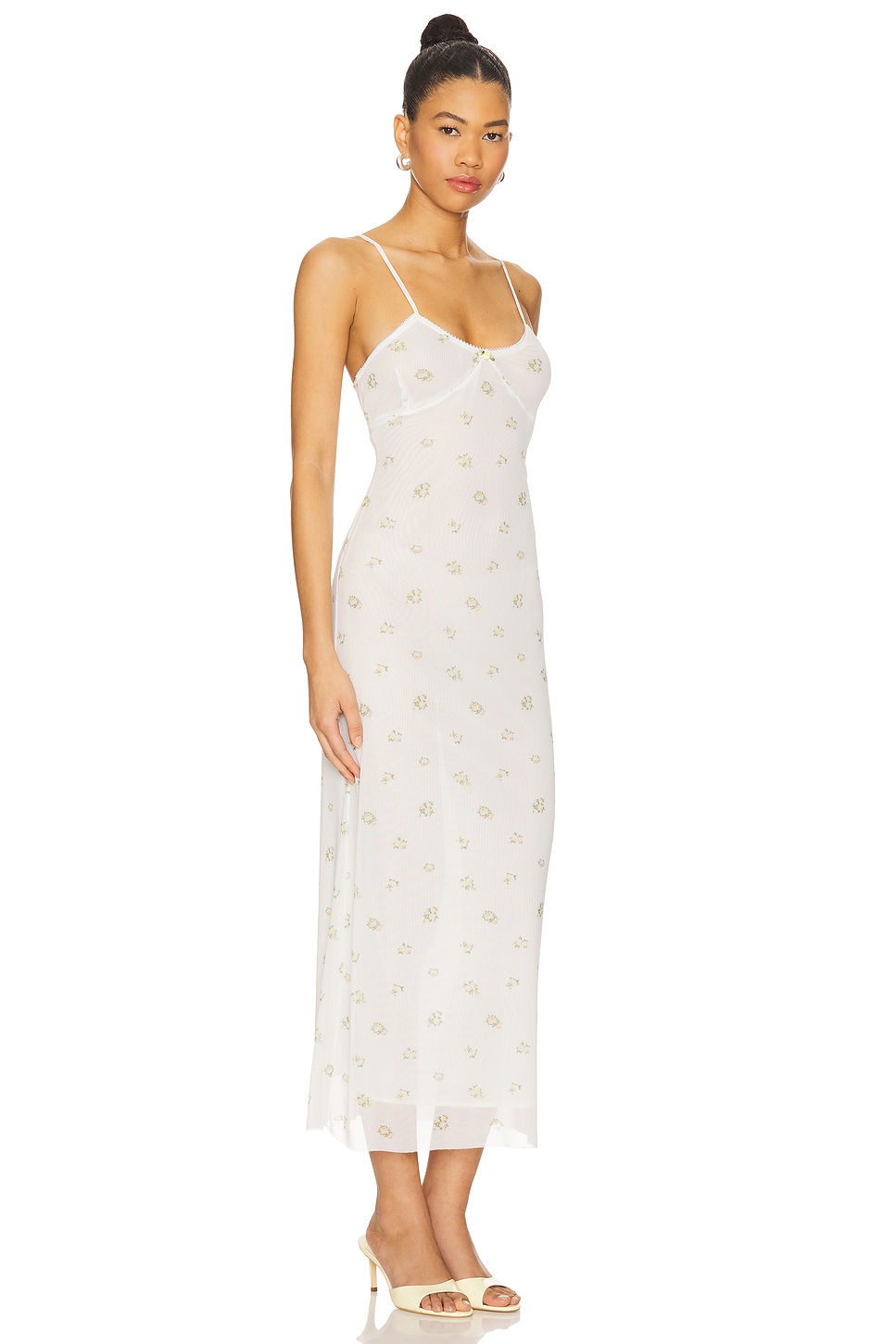 Lingerie Long Mesh Dress - luluinthesky