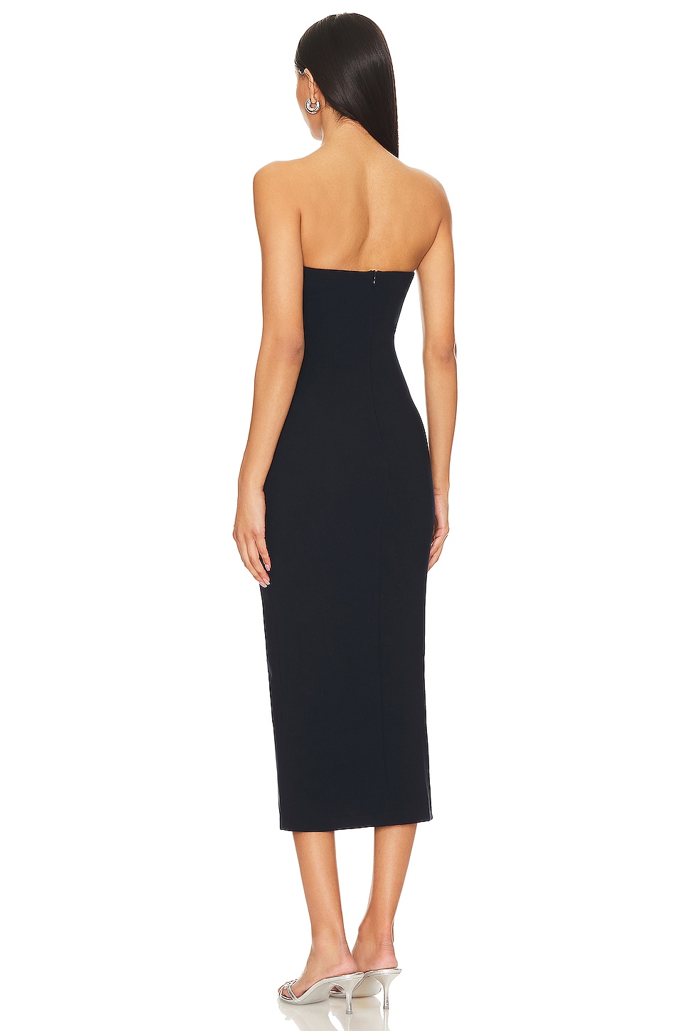 Karina Strapless Midi Dress - luluinthesky