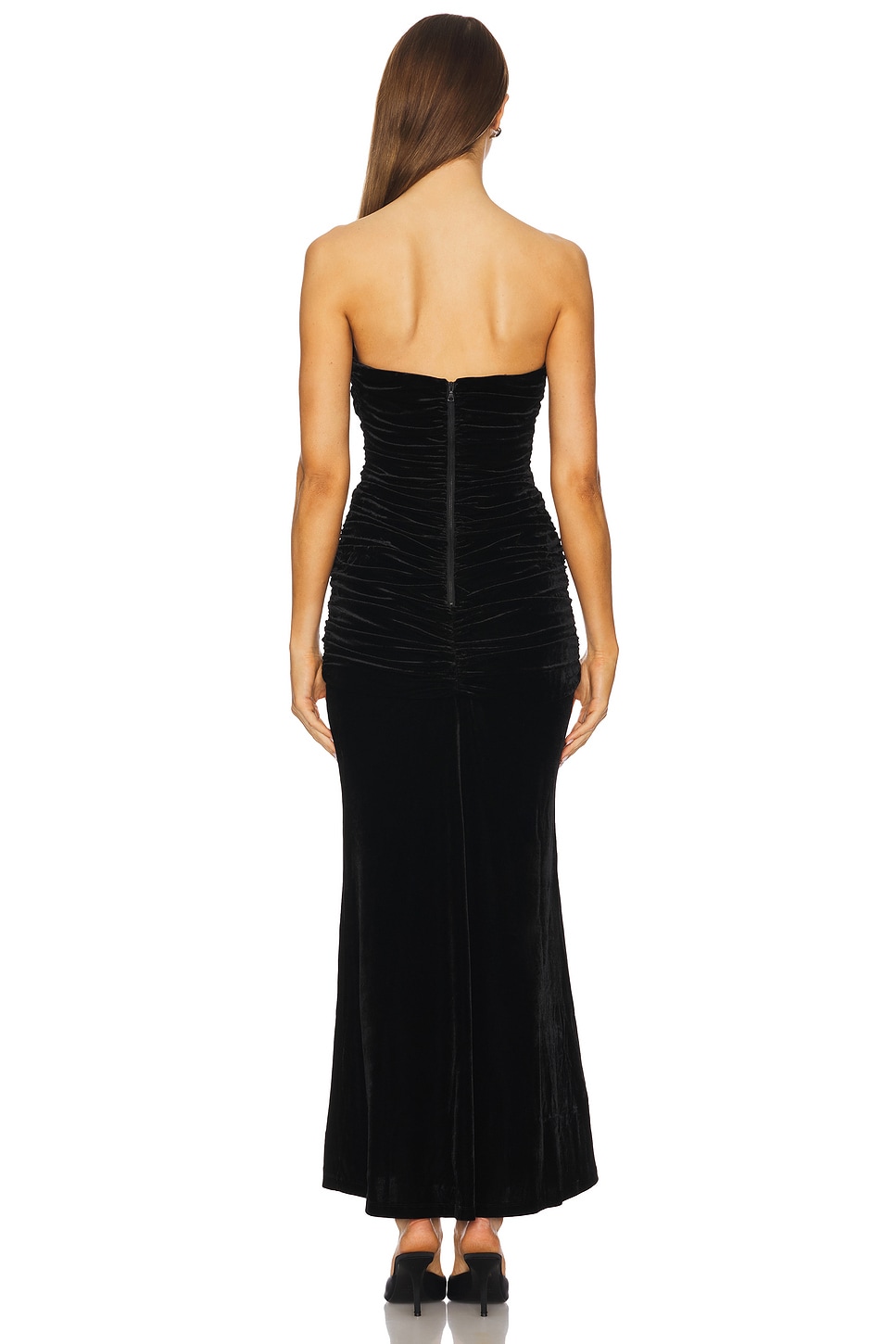 Elvira Velvet Maxi Dress - luluinthesky