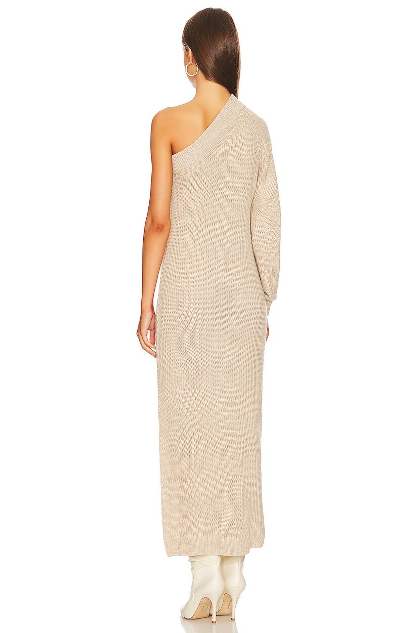 Feride One Shoulder Midi Dress - luluinthesky