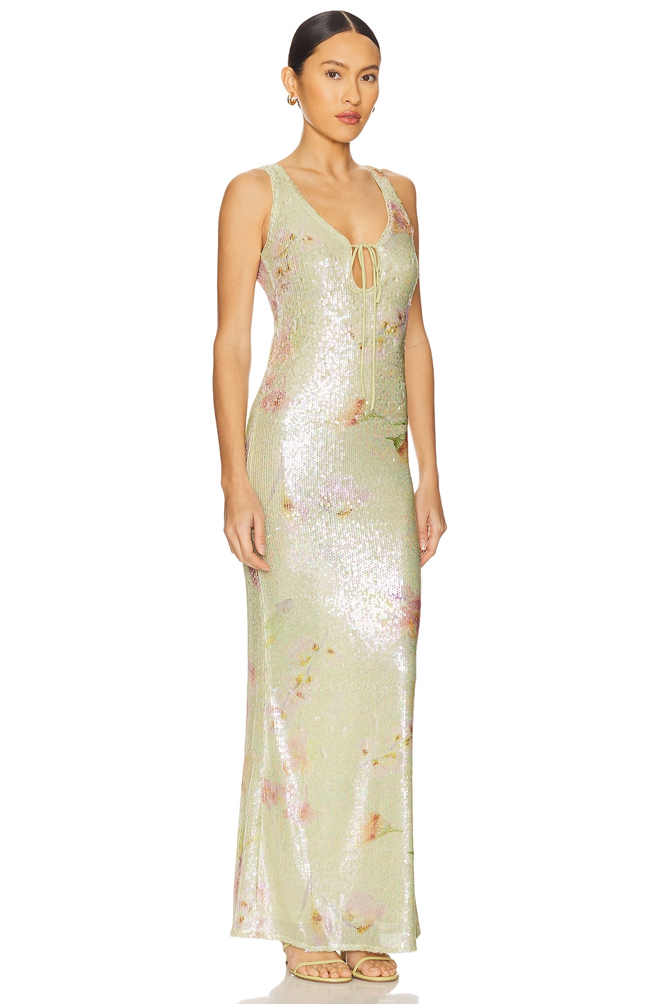 Eloda Sequin Midi Dress - luluinthesky