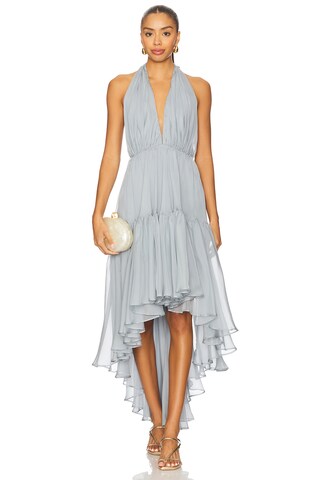 x REVOLVE Leona High Low Ruffle Dress - luluinthesky