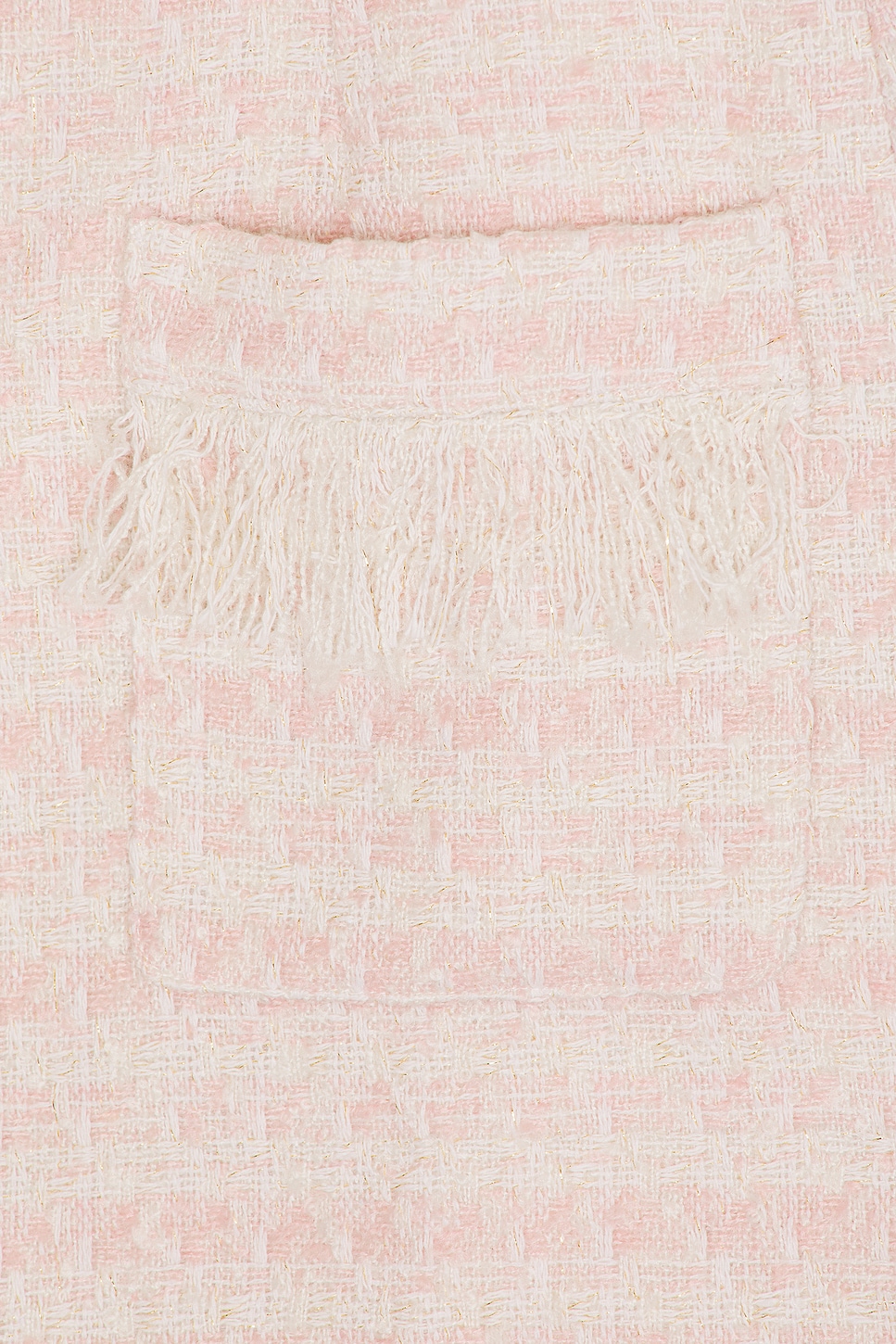 X Revolve Tweed Mini Dress in Pink - luluinthesky