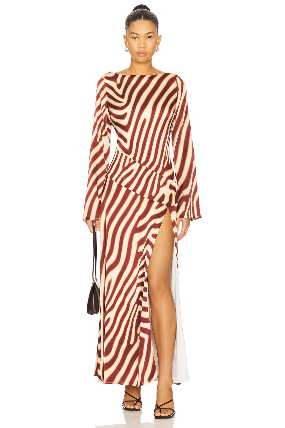 Montie Sleeved Maxi Dress - luluinthesky