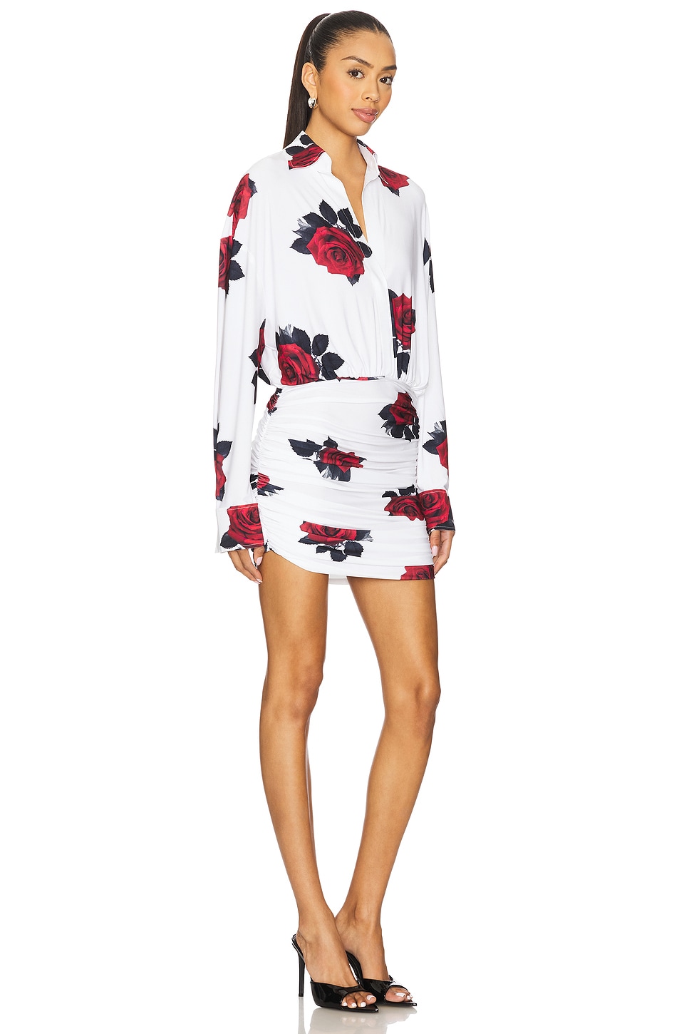 Boyfriend Neck Mini Dress - luluinthesky