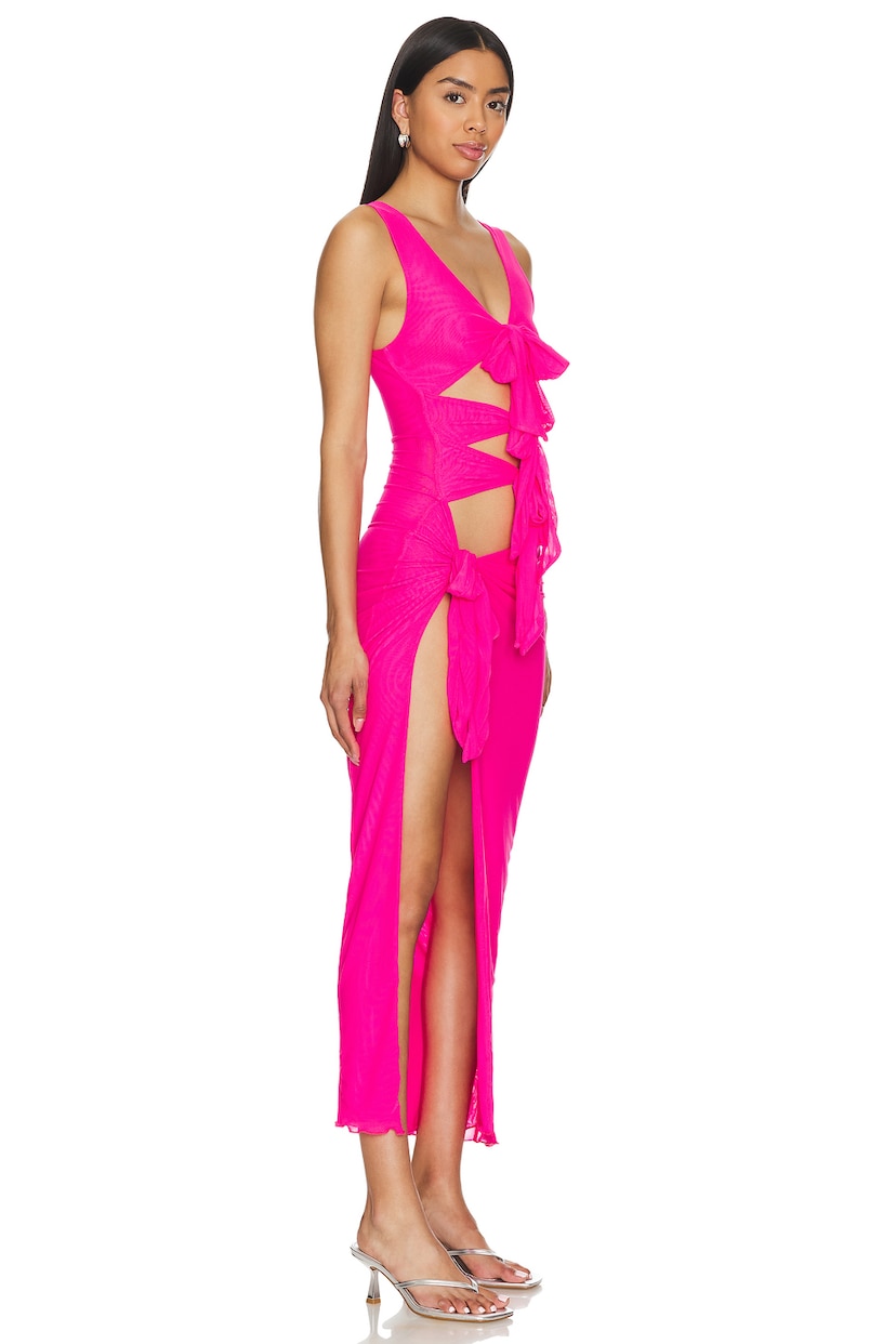 Nelly Sheer Maxi Dress - luluinthesky