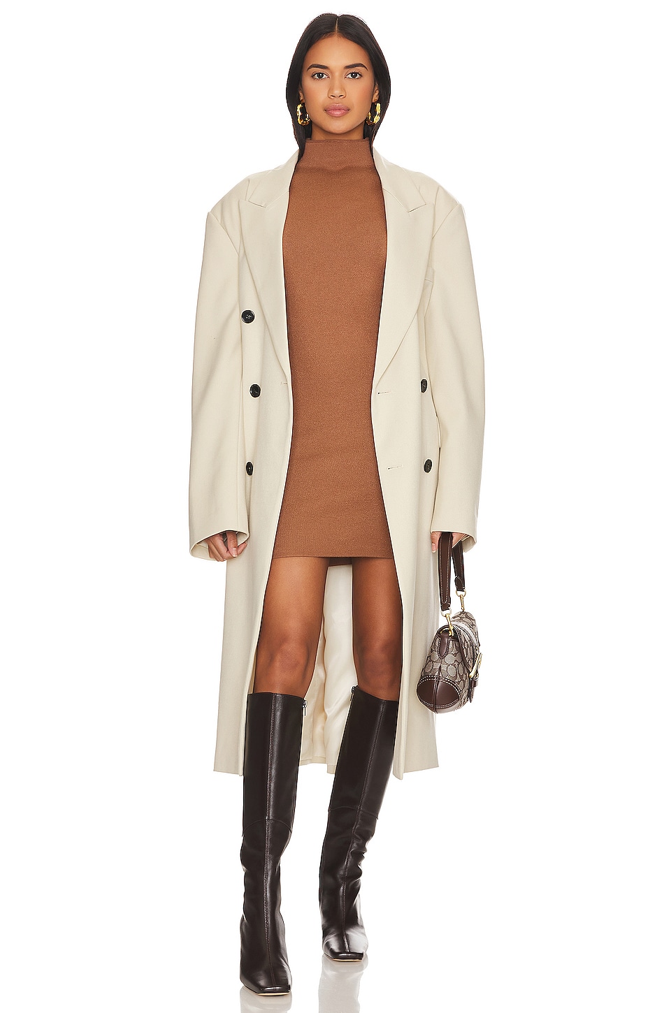 Rumi Mini Sweater Dress - luluinthesky