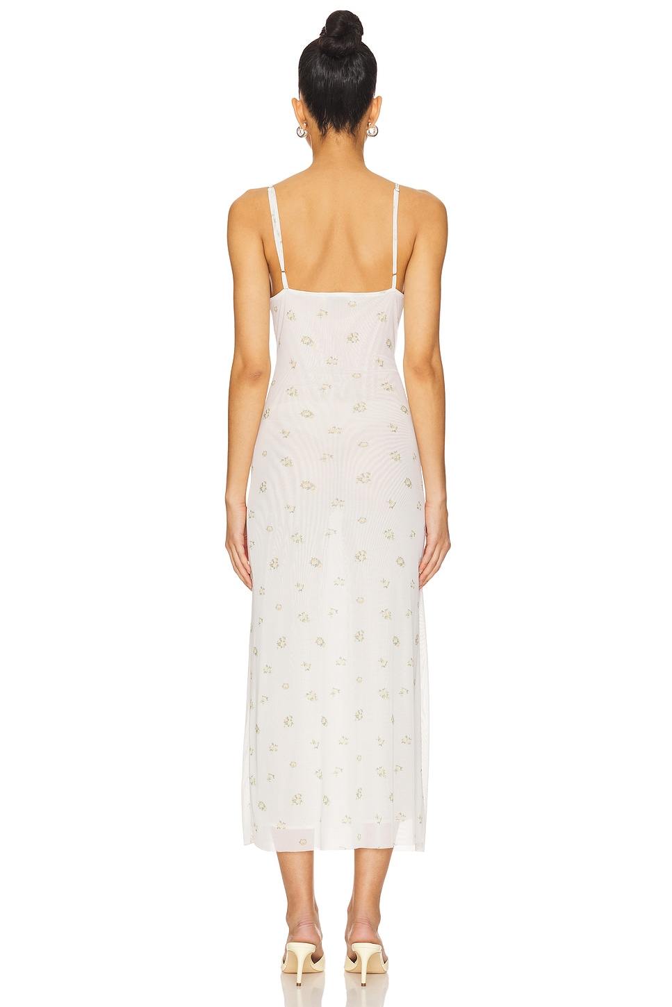 Lingerie Long Mesh Dress - luluinthesky