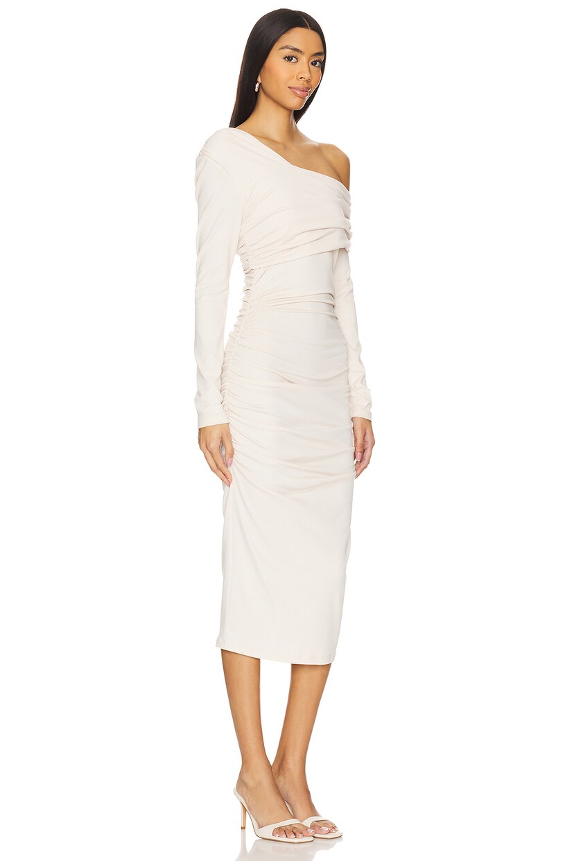 One Off Shoulder Long Sleeve Dress - luluinthesky