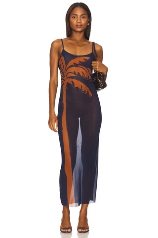 Mesh Scoop Maxi Slip Dress - luluinthesky