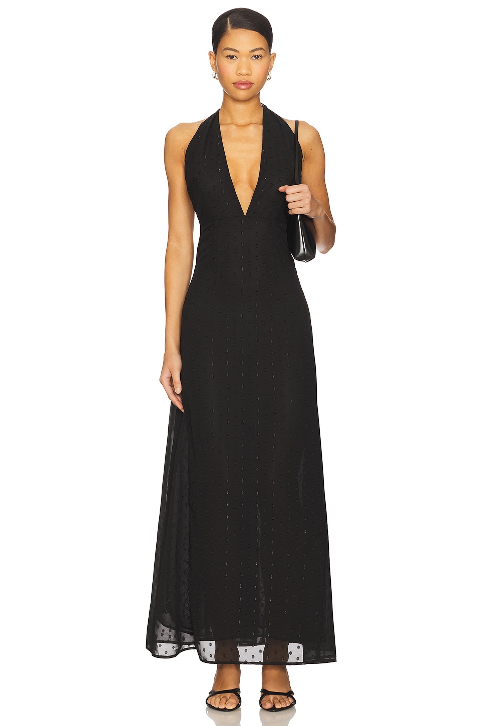 Odenah Clip Dot Dress - luluinthesky