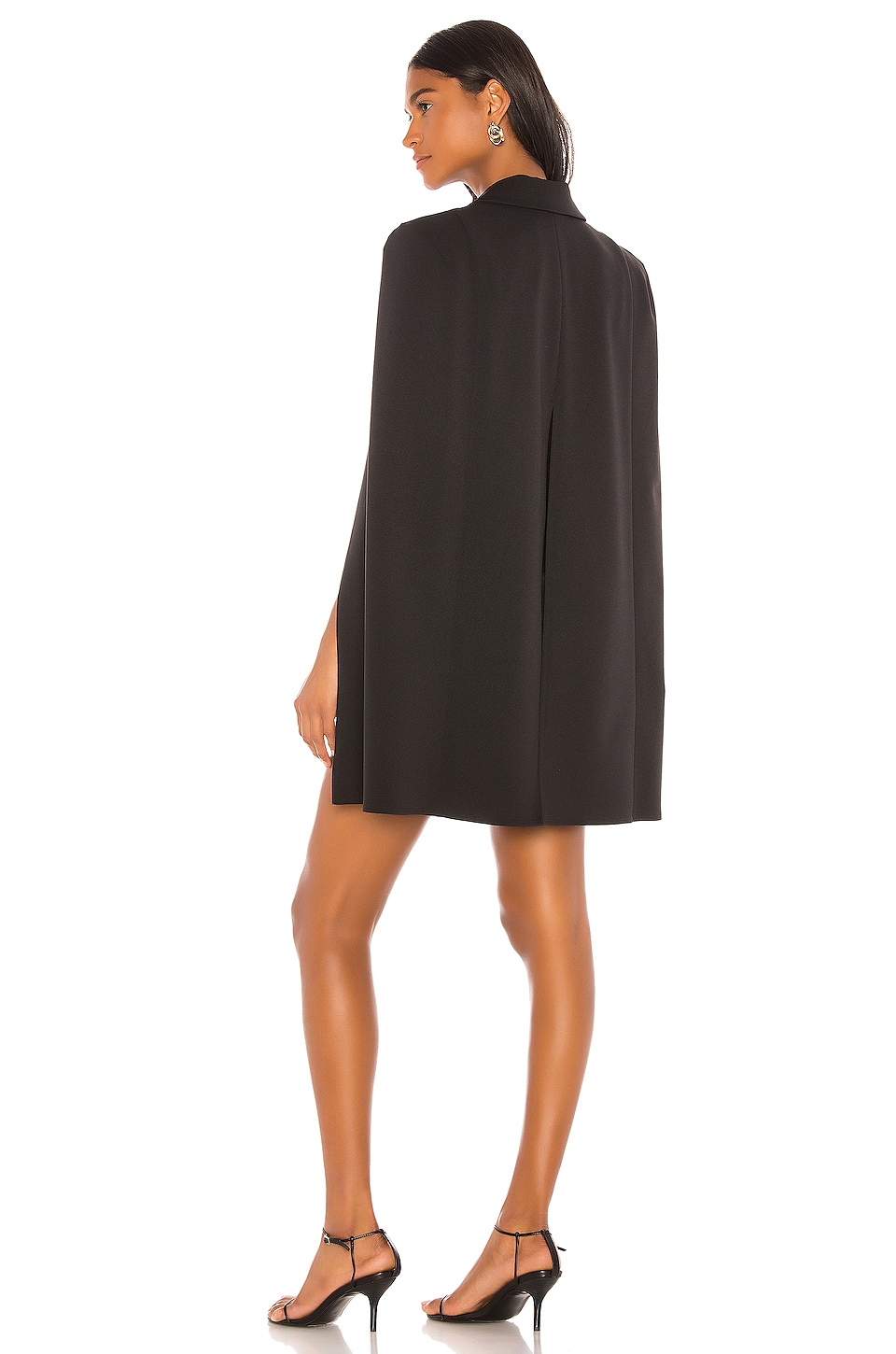 Boss Lady Mini Cape Dress - luluinthesky