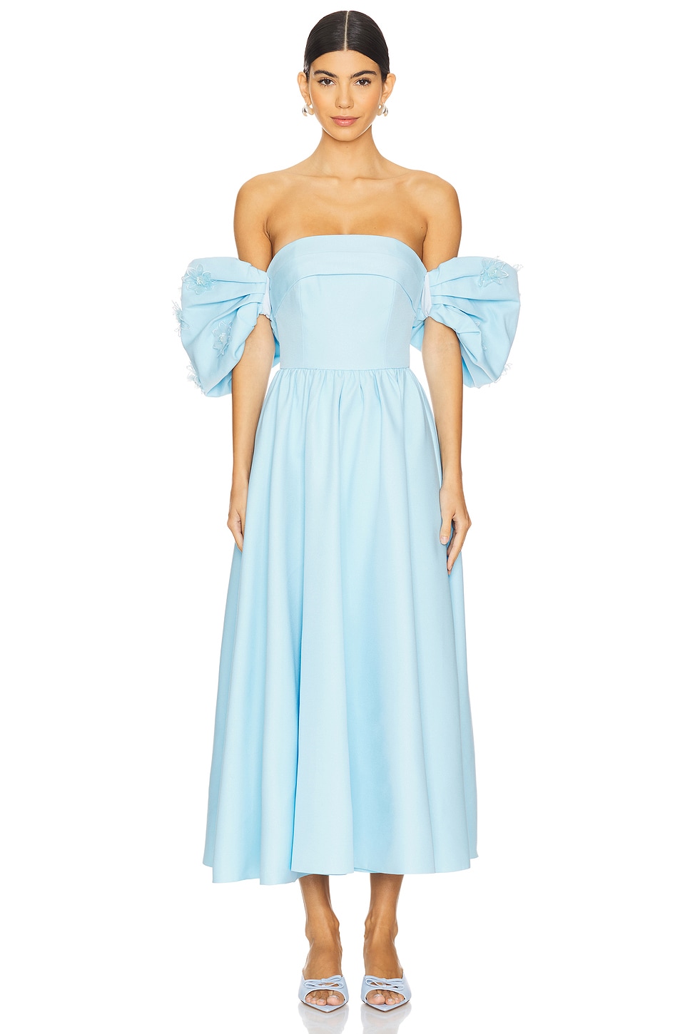 Destiny Midi Dress - luluinthesky