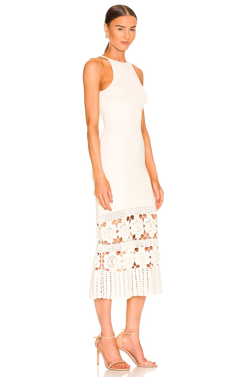 Finley Crochet Midi Dress - luluinthesky