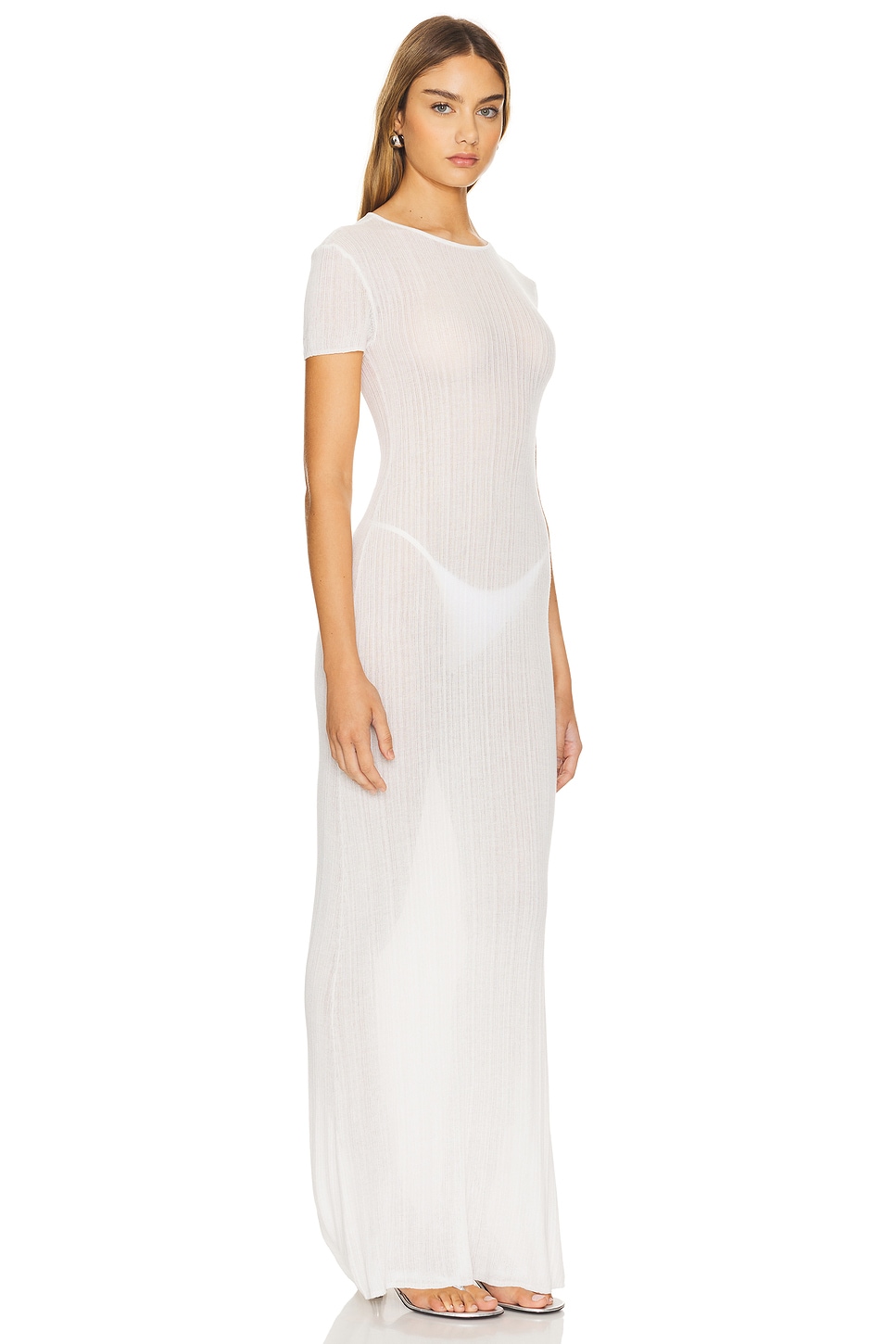 Aprile Sheer Maxi Dress - luluinthesky