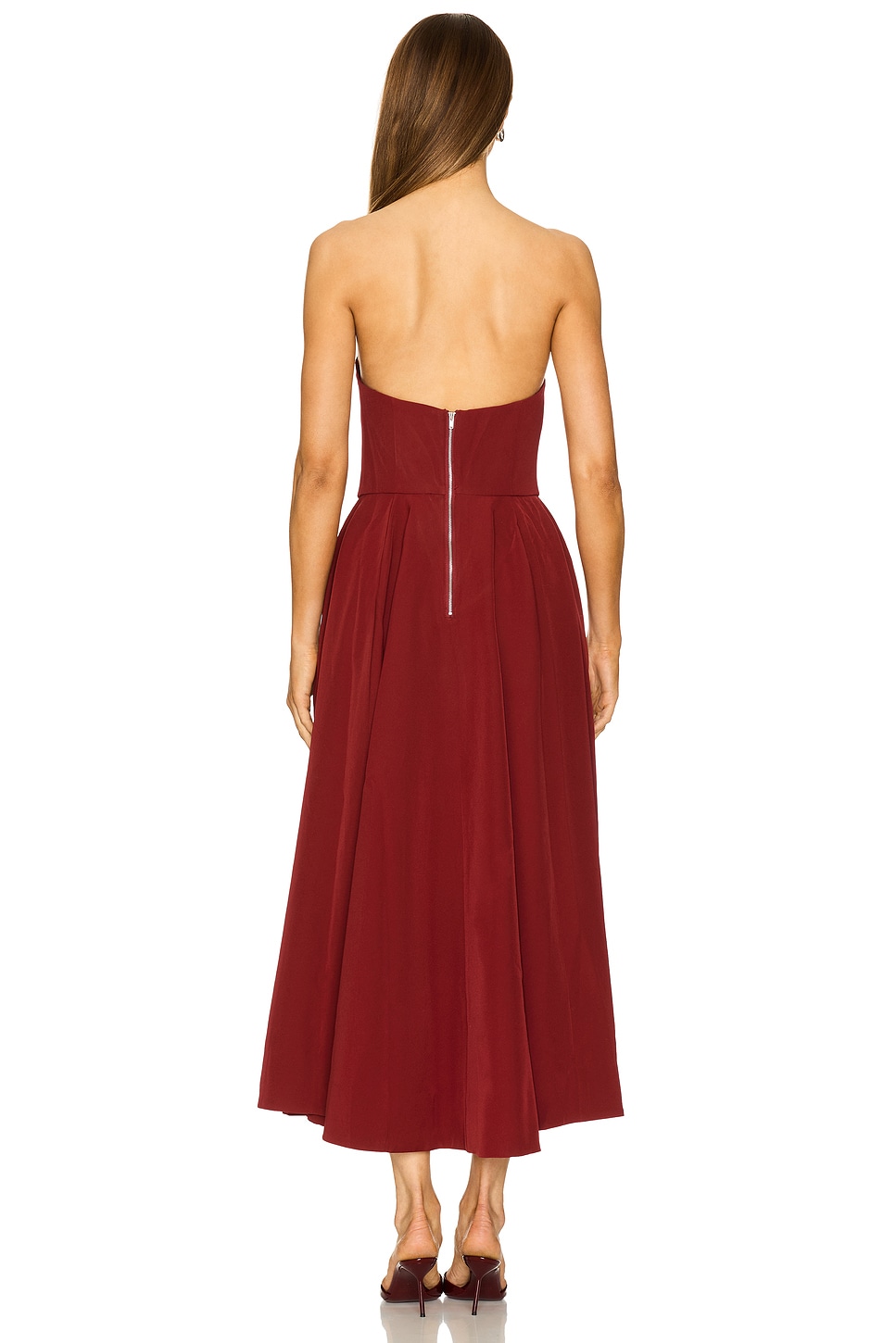 x REVOLVE Opal Volume Midi Dress - luluinthesky