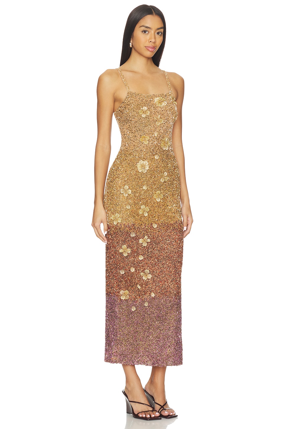 Alessia Sovereign Ombre Midi Dress - luluinthesky