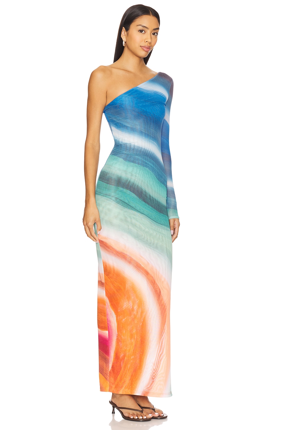 Selene One Shoulder Dress - luluinthesky