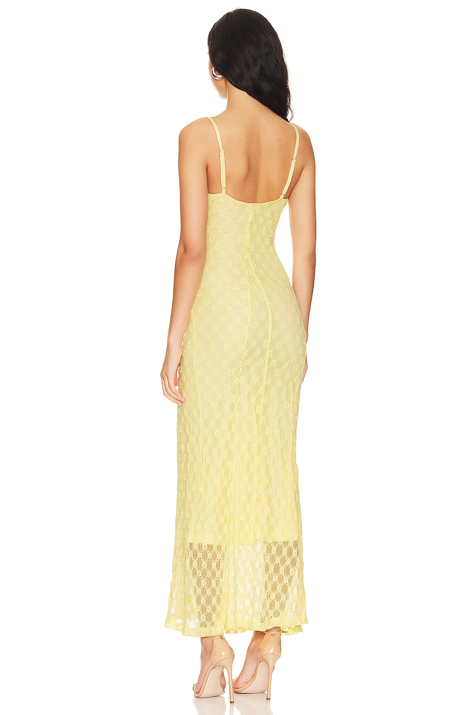 Adoni Mesh Maxi Dress - luluinthesky