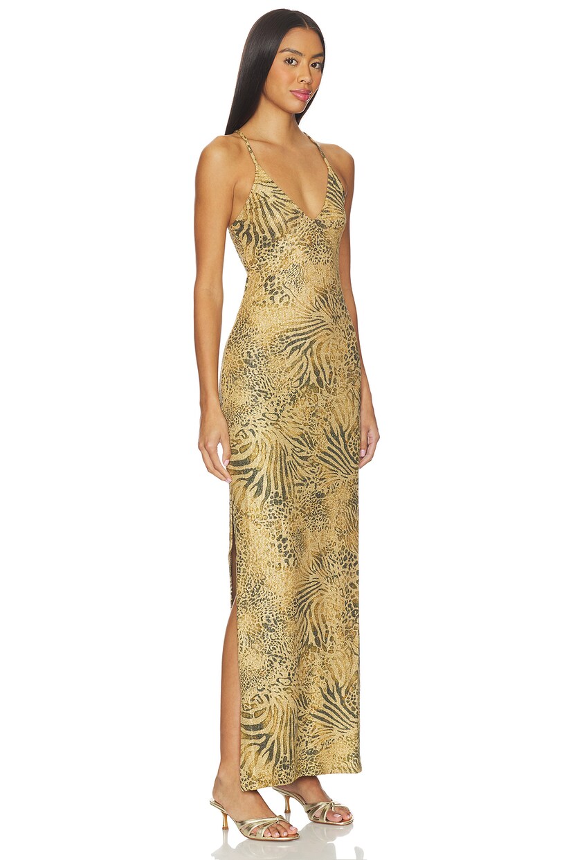 Cross Back Long Dress - luluinthesky