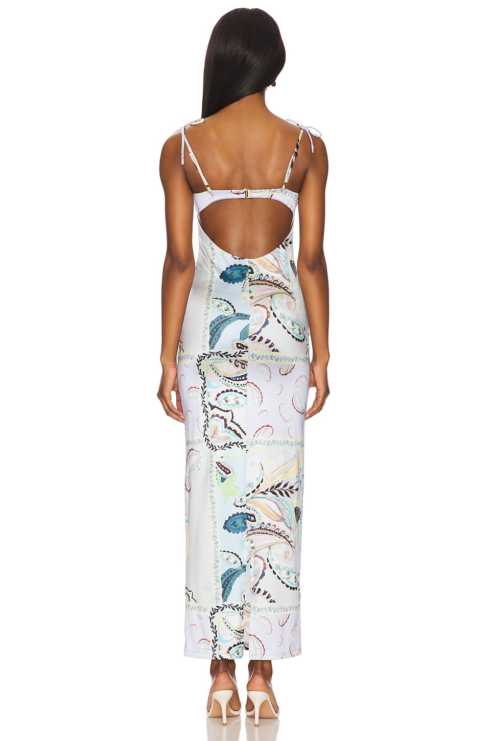 Petal Long Slip Dress - luluinthesky