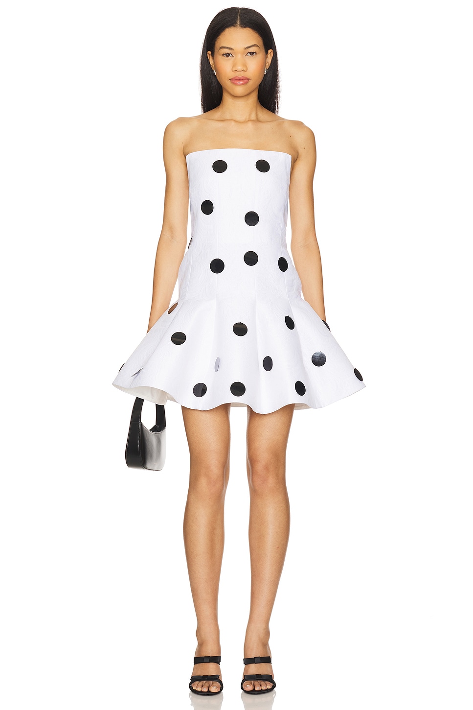 Strapless Flare Mini Dress - luluinthesky