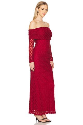 Adoni Off Shoulder Maxi Dress - luluinthesky