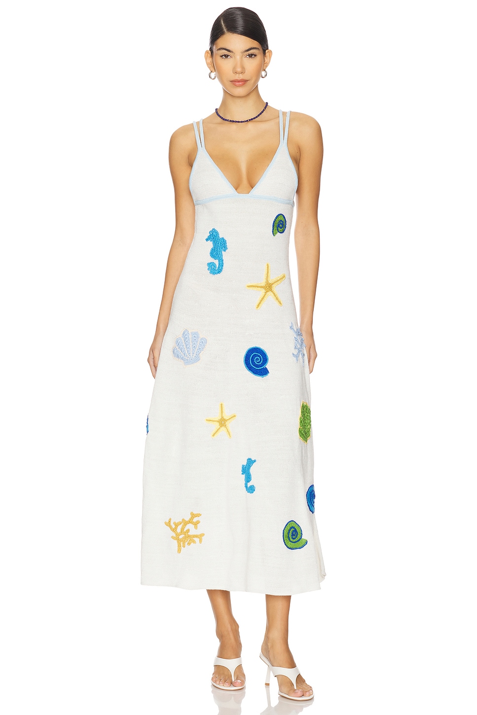 Carolina Sea Dress - luluinthesky