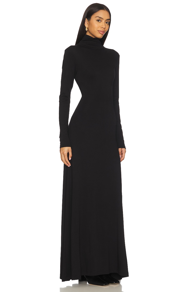 Backless Turtleneck Dress - luluinthesky