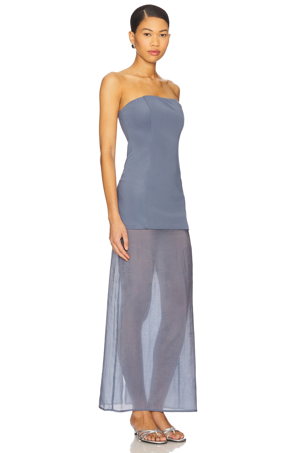 x REVOLVE Chloe Sheer Dress - luluinthesky