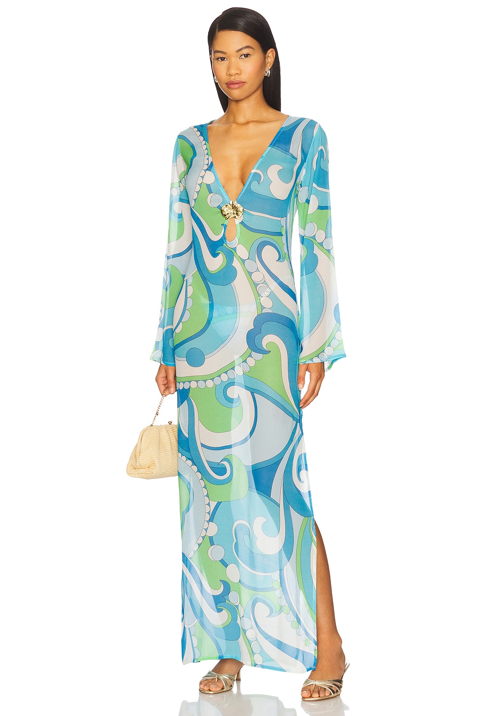 x REVOLVE Flower Maxi Dress - luluinthesky