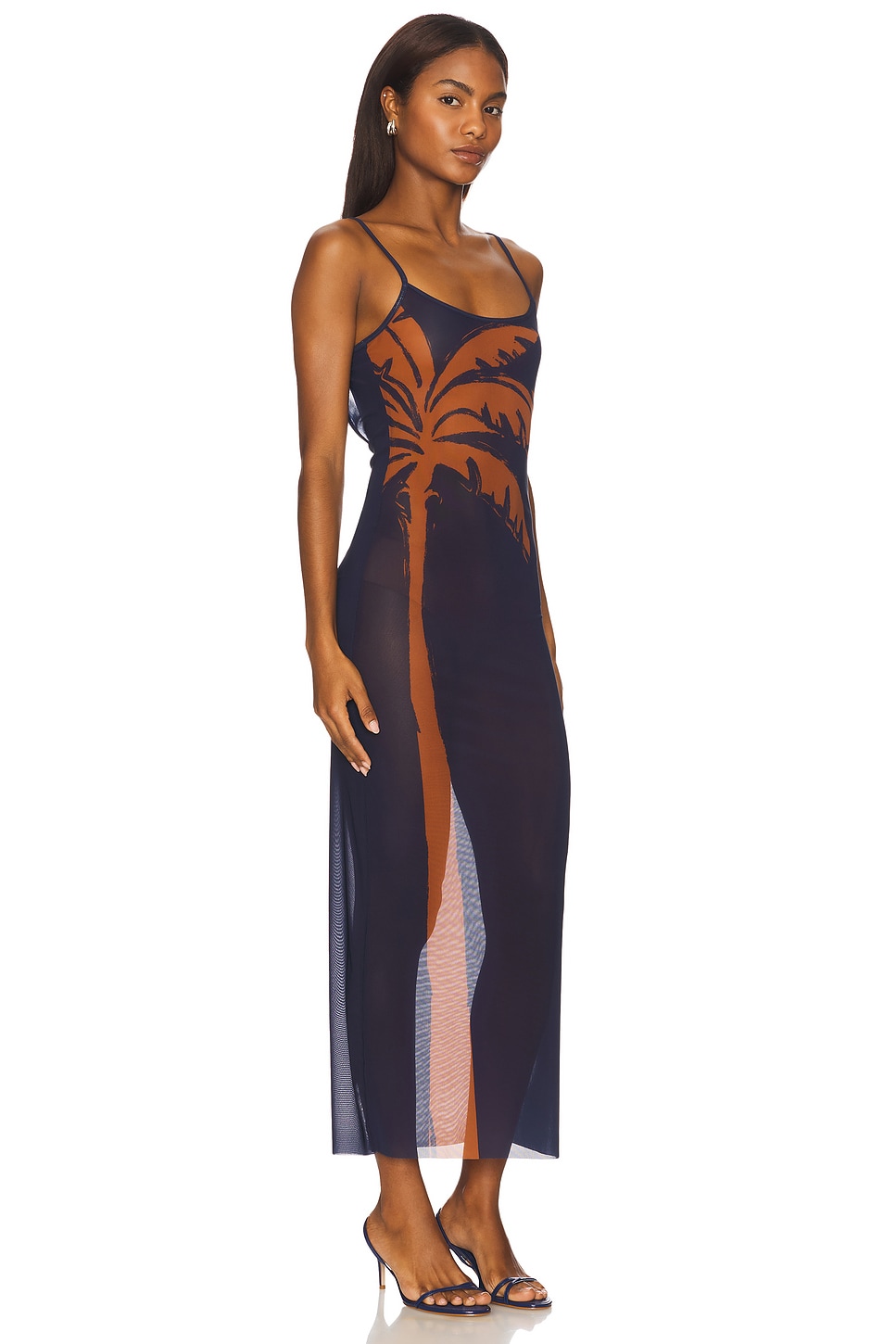 Mesh Scoop Maxi Slip Dress - luluinthesky