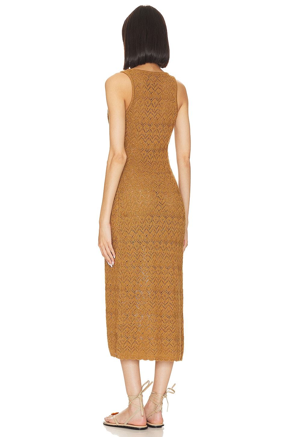 x REVOLVE Tressa Wrap Midi Knit Dress - luluinthesky