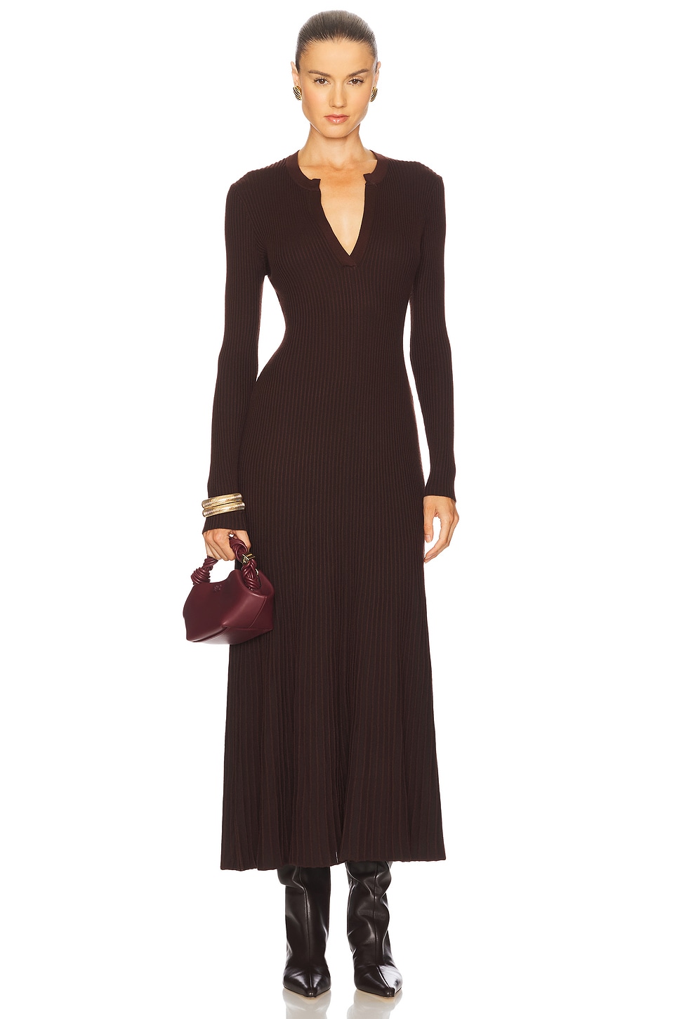 Hattie Knit Midi Dress - luluinthesky