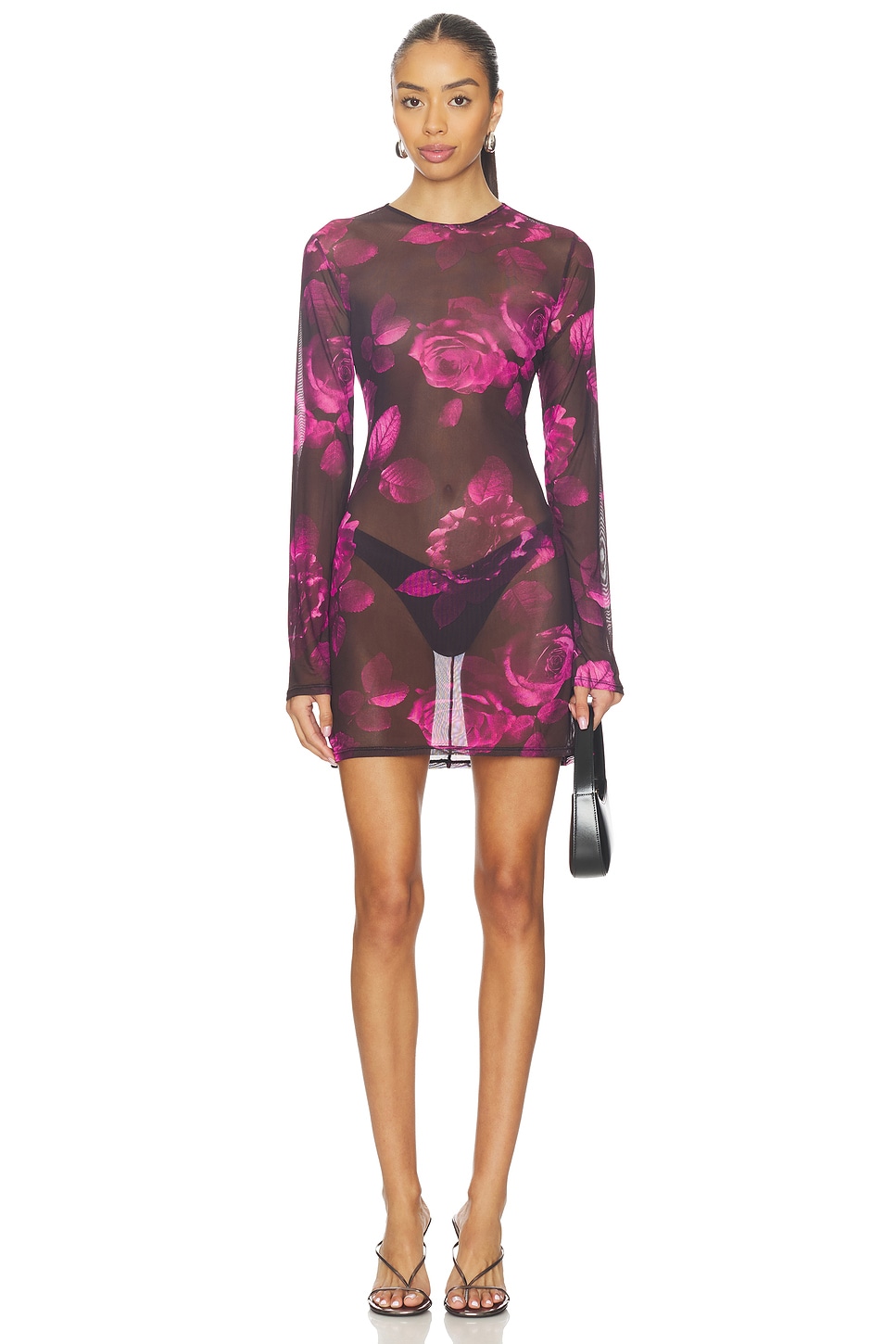 Mesh Mini Dress - luluinthesky