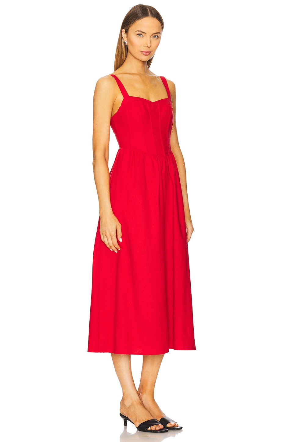 Structured Linen Dress - luluinthesky