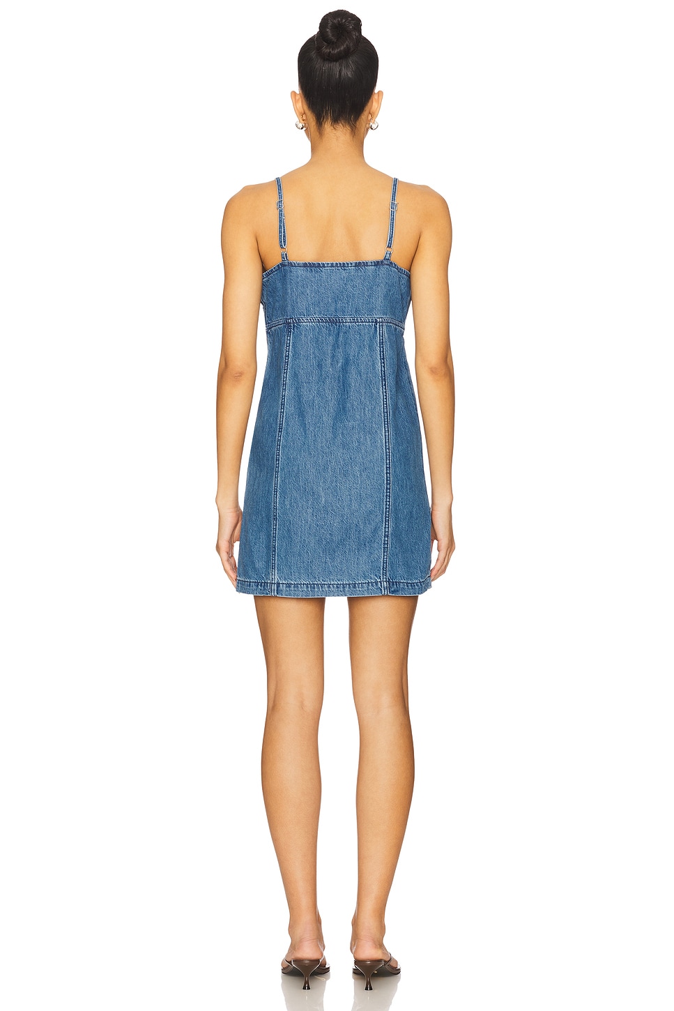 Denim Mini Dress - luluinthesky