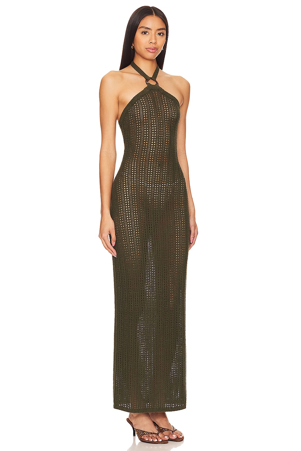 x REVOLVE Thea Mesh Maxi Dress - luluinthesky