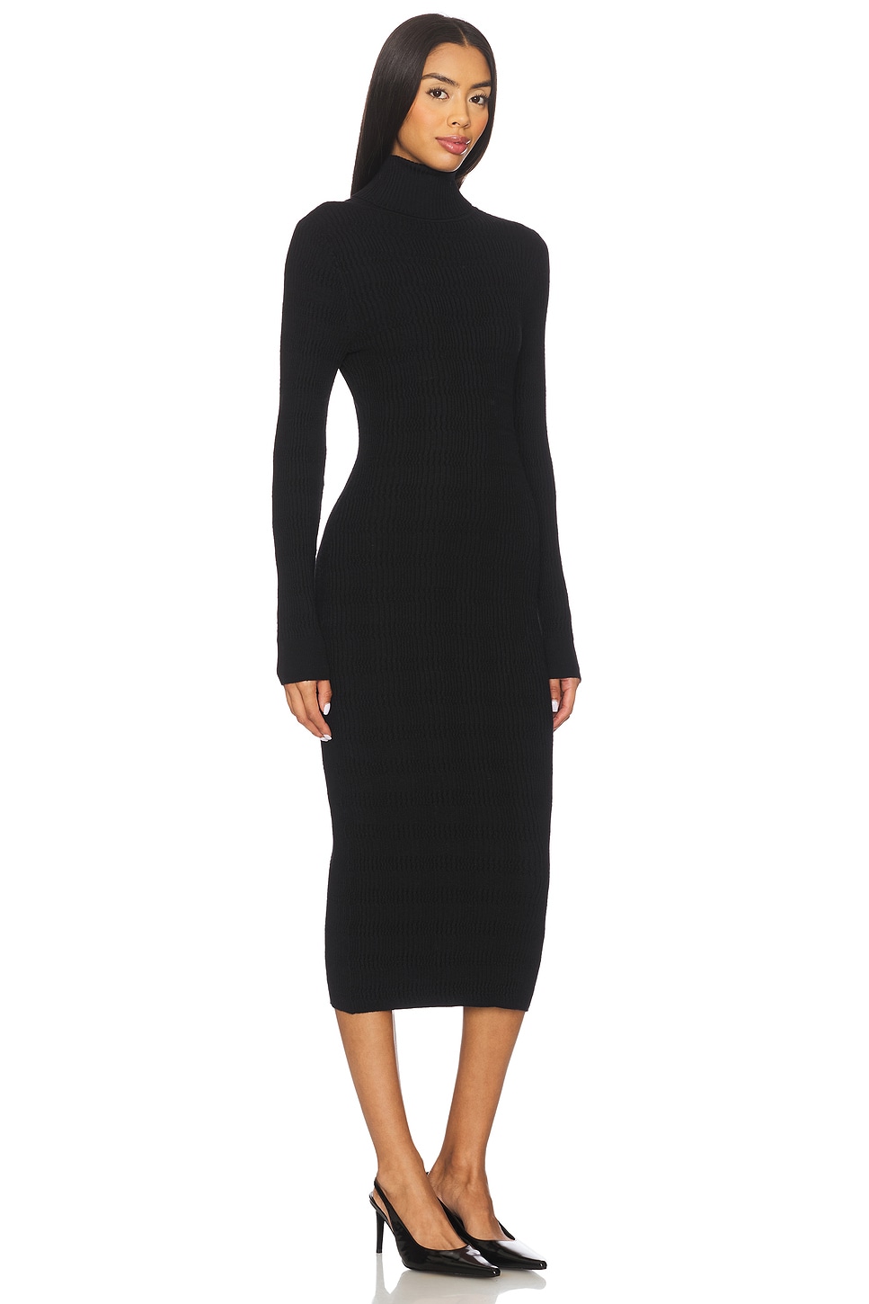 Eleanor All Over Stitch Bodycon Dress - luluinthesky