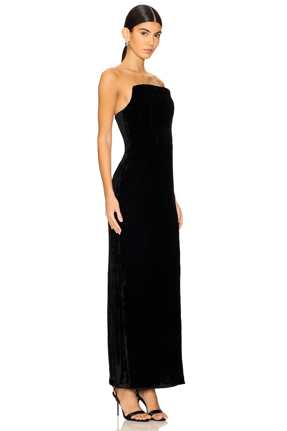 Emery Velvet Maxi Dress - luluinthesky
