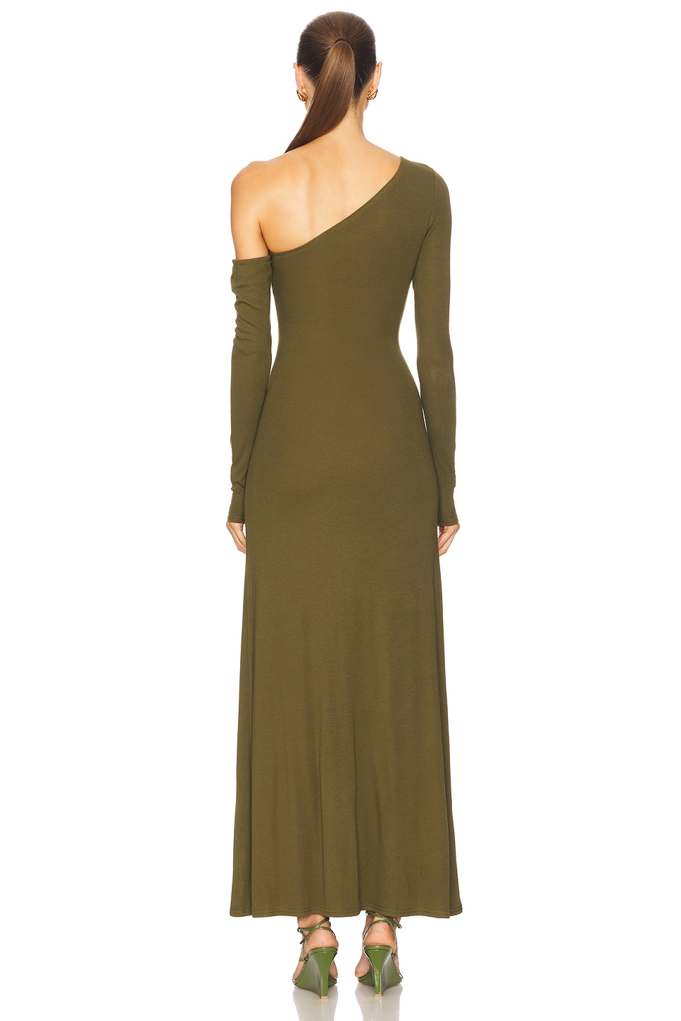 Bianca One Shoulder Maxi Dress - luluinthesky