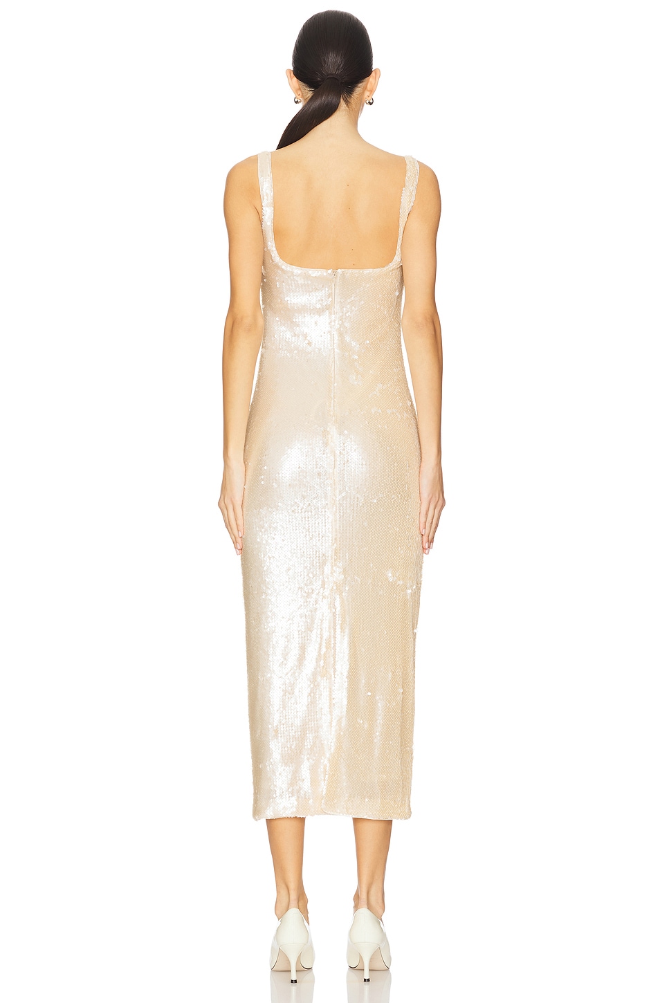 by Marianna Ceci Sequin Midi Dress - luluinthesky