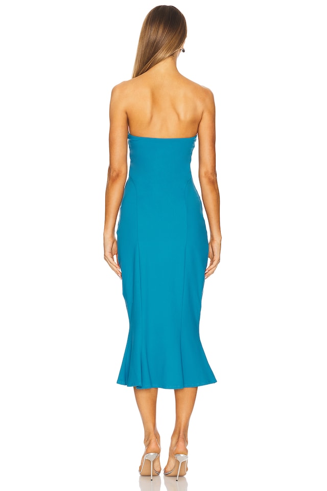 Tube Trumpet Midi Dress - luluinthesky