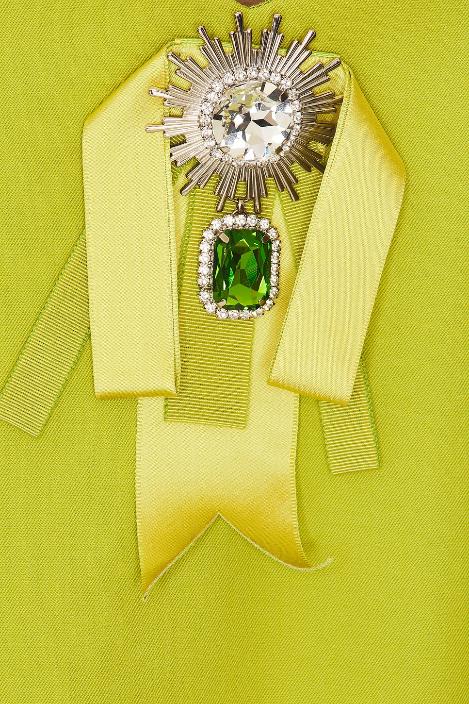 Crystal Embellished Bow Mini Dress - luluinthesky