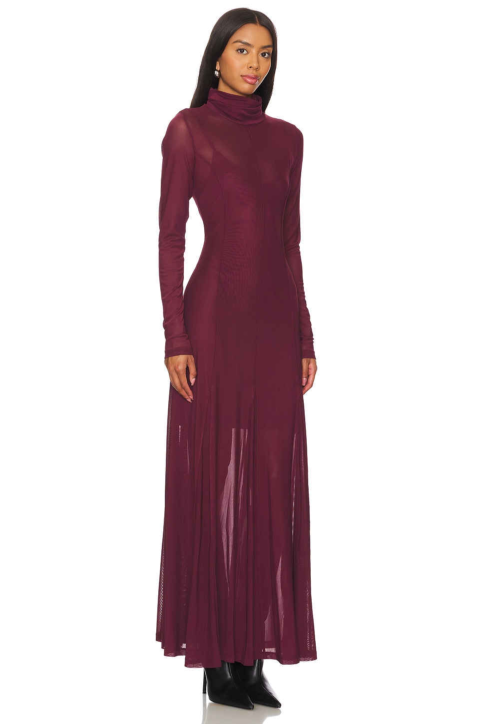 Maxi Mesh Dress - luluinthesky