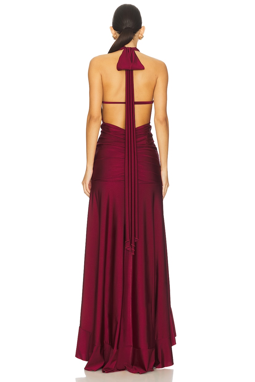 Zelma High Neck Maxi Dress - luluinthesky